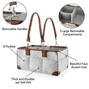 Baby Diaper Caddy Organizer Portable Storage Basket Essential Bag For Nurse
