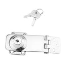 Door Security Guard Latch Bolt Gate Lock 304 Stainless Steel Window Loaded
