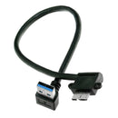 Up Angled 90 Degree USB 3.0 to Micro USB 3.0 10Pin Data Charger Cable