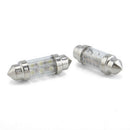 2PC 6 LED Pure White Car Festoon Interior Dome C5W Light Lamp Bulb 36mm DC 12V