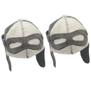 2x Wool Felt Hat For