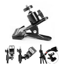 Gimbal Strong Clamp Universal 360 Degree Rotatable Ball Head Clip for GoPro