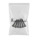 6pcs Acoustic Guitar Ebony Bridge Pins&Bone Saddle Nut Set for Guitar Parts