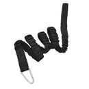 Elastic Kayak Paddle Leash 1.5m Keeper Fishing Pole Holder Accessory Black
