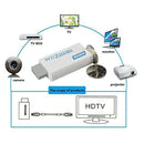 For Wii to HDMI Converter with 5ft High Speed HDMI Cable Wii2HDMI Adapter O