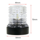 White Anchor Light 360 Degree Navigation Light 12V/24V LED for Marine Boat