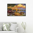 5D DIY Full Drill Diamond Painting Landscape Cross Stitch Embroidery Mosaic