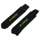 1 Pair Fixed Gear Fixie BMX Bike Bicycle Double Pedal Toe Straps Black