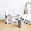 1Pc PP Toothbrush Holder Toothpaste Storage Rack Shaver Toothbrush Dispense