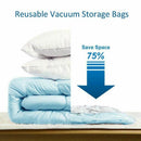 Premium Vacuum Bag, 6 Pack Vacuum Bag Clothes include Air Pump for travel,  A4Y7