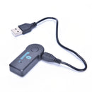 3.5mm Wireless USB Mini Bluetooth Music Car Receiver Transmitter Adapter JR