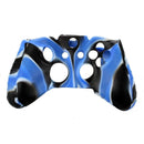 Camo Case Silicone Protective Case for XBOX ONE Controller - Dark-blue + Bl