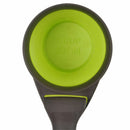 2 in 1 Collapsible Travel Clip Food klipscoop Measuring Cups for Pets Puppy S3P4