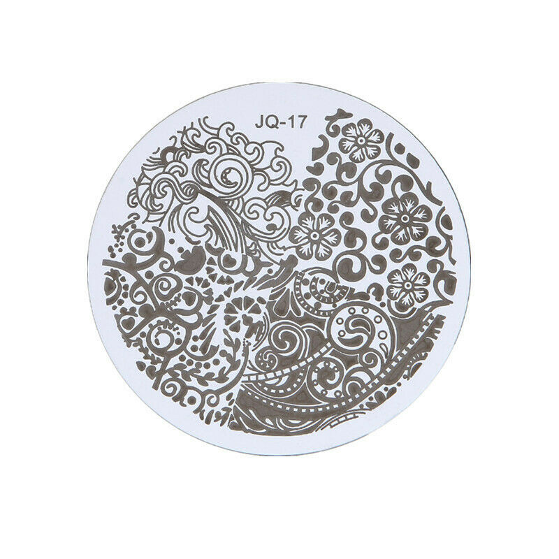 10 XManicure Template Nail Art Image Stamping Polish Print Plate Stamper Kit Set