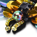 Sequins Beading Bee Sewing On Patches Applique Badge Garment DIY Craft Nice JBTO