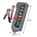 Car Digital Battery Load Tester Alternator Vehicle Battery Analyzer With 2 Clips