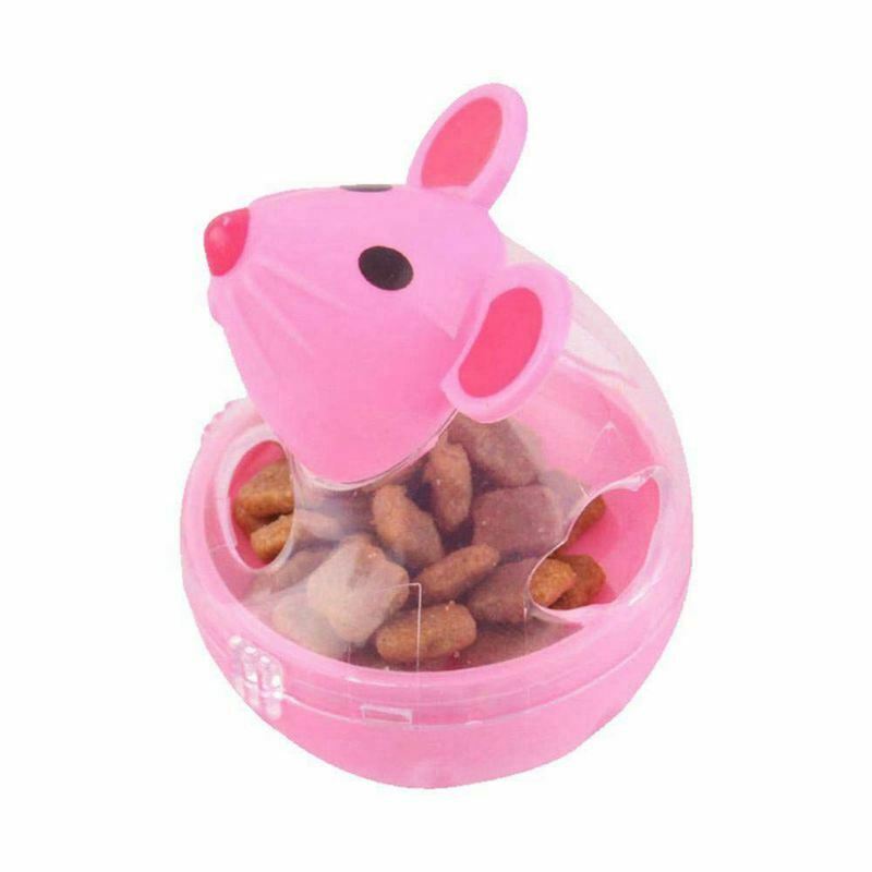 Pet IQ Treat Ball, Tumbler Interactive Food Dispensing Feeder, Slow Chewing