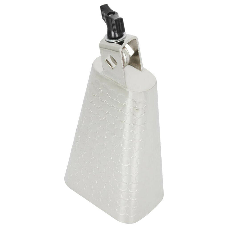 6 inch Metal Steel Cow Bell Noise Maker with Handle for Drumset Kit Percussion