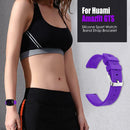 Silicone Replacement Sport Watch Band Strap for Huami Amazfit GTS (Purple)
