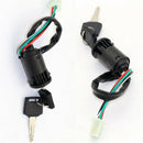 Key Ignition Start Switch 50cc 110cc 125cc Scooter for Pit Bike ATV 4Wire