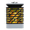 Waterproof LED Solar Lamp Flickering Smokeless Flameless Candle Flame Lamp A