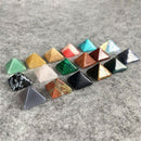 7x Chakra Pyramid Energy Generator Reiki Healing Spiritual Egyptian Stone Gifts
