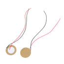 10pcs 20mm Piezo Elements Buzzer Sounder Sensor Trigger Drum Disc+ wire copper F