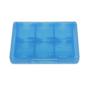 28 in 1 Protective Game SD TF Card Storage Case Box for Nintendo 3DS Blue