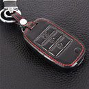 Leather key chain ring cover case holder for KIA Ceed K3 K4 K5 Sportage  OZ