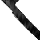 3Pcs Car Interior Accessories Carbon Fiber Gear Shift Knob Dashboard Cover