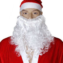 White Beard Earrings for Santa Claus J7F6