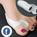1Pair Toe Gel Separators Stretchers Bunion Protector Straightener Corrector Soft