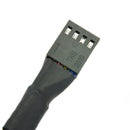 4Pin PWM To 3 PWM Computer Case Fan Power Sleeved Y-Splitter Adapter Cable