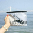 Clear Chicken Pen Bag Pencil Holder Storage Supplies Stationery Cosmetic Ca Q4D3