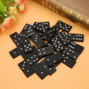 28Pcs/Set Wooden Domino Board Games Domino Toys Travel Funny Table Game Kid