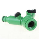 4/6" 3 Way Garden Tap Hose Adapter Connector Adaptor Hose Pipe Splitter Y Ty3C