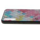 Protective Glass Phone Cover Case for Huawei Honor Magic 2 Colorful Square