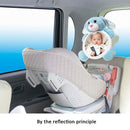 Cartoon Puppy Car Adjustable Rearview Mirror Infant Safety Seat Back Mirror A