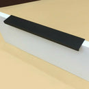 Fashion Black Hidden Cabinet Handles Zinc Alloy Kitchen Cupboard Pulls Draw E1U6
