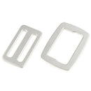 1 Pair of Adjustable Climbing Harness Belt Snap Buckle Locking Clip Outdoor