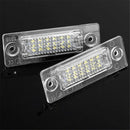 LED License Plate Light For Skoda Superb V-W Golf Jetta  Touran Transpiarter