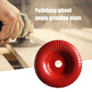 22mm Steel Wood Angle Grinding Wheel Abrasive Disc Angle Grinder (Red)