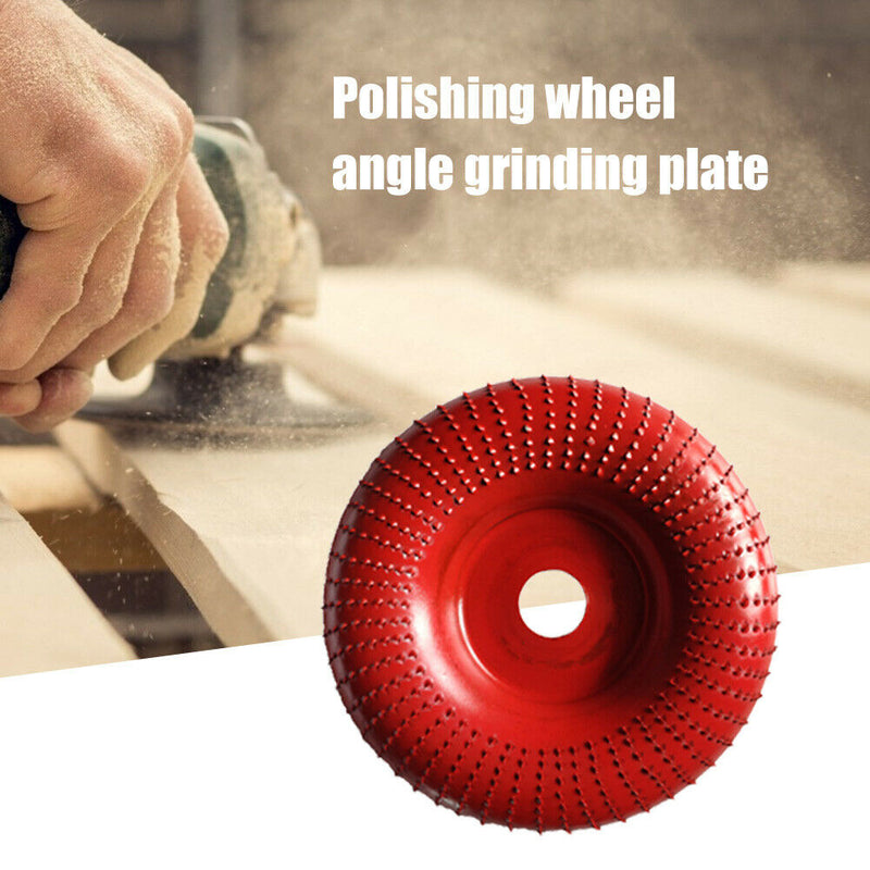22mm Steel Wood Angle Grinding Wheel Abrasive Disc Angle Grinder (Red)