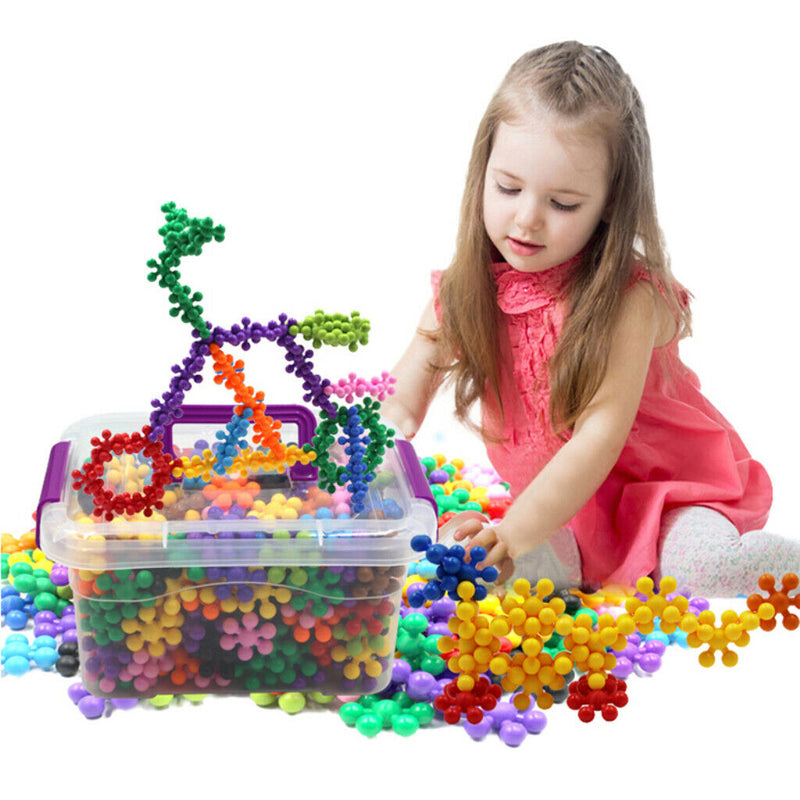 300 Pieces Kids Building Block Set Stacking Toys for Boys Girls Preschool