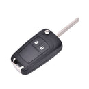 2 Button Flip Remote Key Case Shell For Chevrolet Epica LOVA Sp 3C