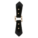 1 Pair Fashion Leather Toggle Buttons Trench Duffle Coat Jacket Fasteners