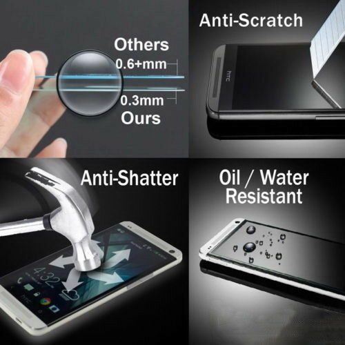 2 PCS For LG K20 Plus Scratch Resist Tempered Glass Screen Protector Film Guard