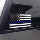 10pcs 4.5x2.5 inch Car Stickers US Flag Auto Laptop Helmet Decals (Type 1) A