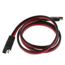 Lovoski 12-24V SAE Male to Female Harness Cable for Car Motor Solar Battery