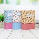 6 Inches 100 Photos Flower Album Plastic Creative Gift Album for Lover Wedd